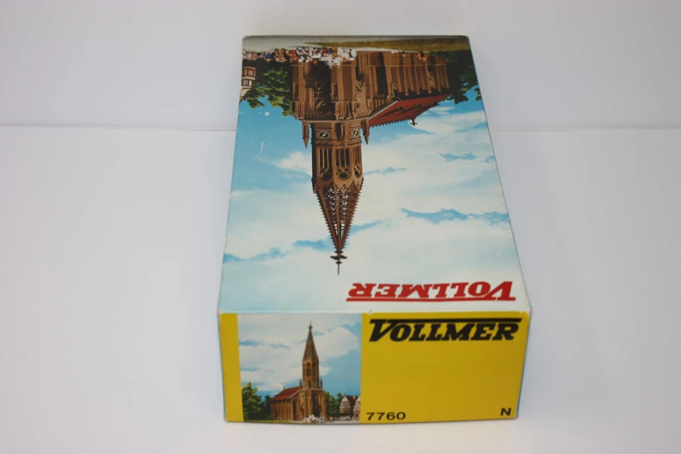 VOLLMER Catedral 7760 escala HO 1/87 Stadtkirche Stuttgart-Berg Catedral NUEVO Foto 4 de 4