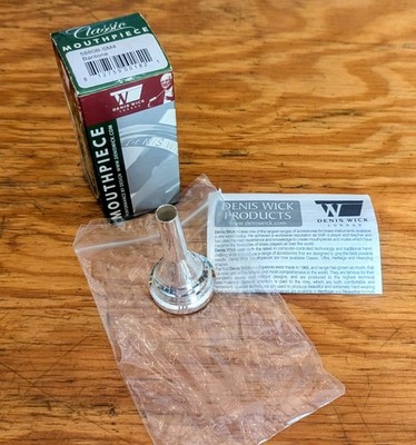 Denis Wick DW5880B-SM4 Baritone Horn Mouthpiece (Silver)
