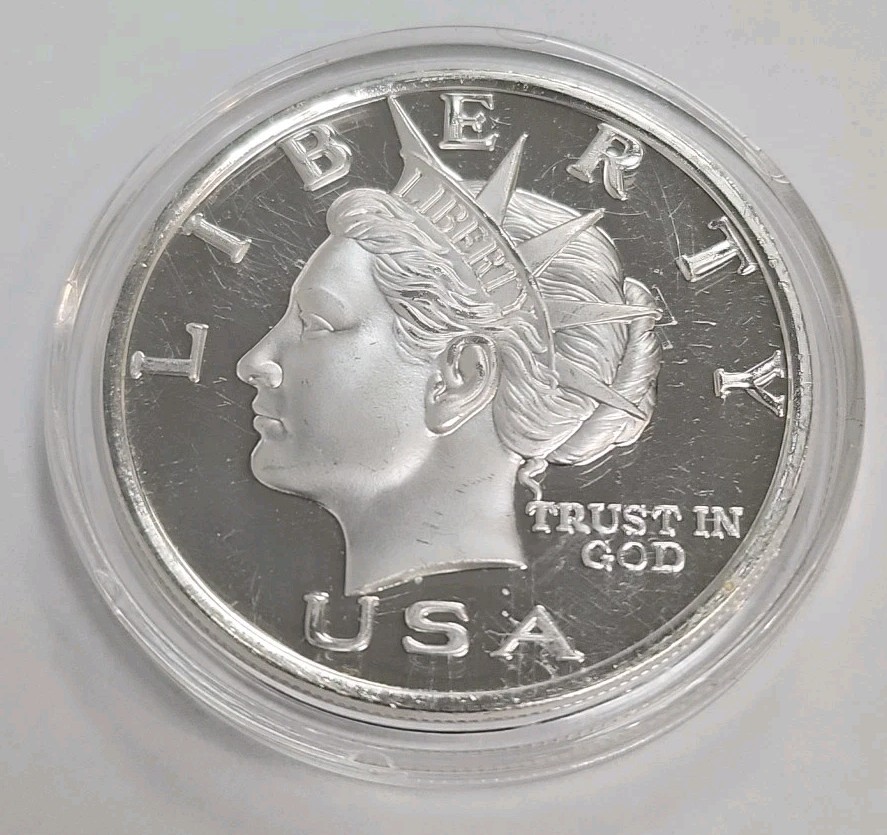 2003 NORFED Liberty Proof Collector Coin 1 Troy Oz .999 Fine