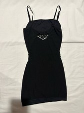 Unbranded Black Bodycon Dress with Fisnet Details O/S - e000