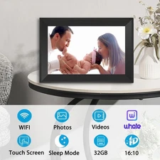 Digital Picture Frame WiFi Smart Picture Frames 10.1Inch HD Digital Photo Frame