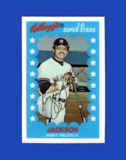 1982 Kellogg's Set-Break # 14 Reggie Jackson NM-MT OR BETTER *GMCARDS*