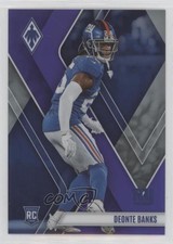 2023 Panini Phoenix Rookies Purple 28/125 Deonte Banks #151 0z8z