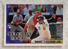 2010 Topps #51 Eric Young Jr. ROOKIE RC