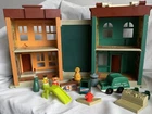 Vintage Fisher Price Sesame Street #938 House + Figures Accessories Lot
