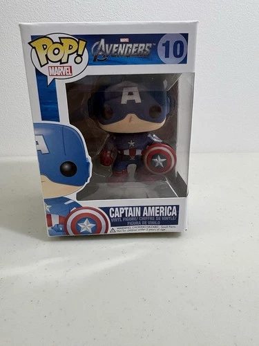 Funko Pop! Vinyl: Marvel - Captain America #10 - NIB - Avengers