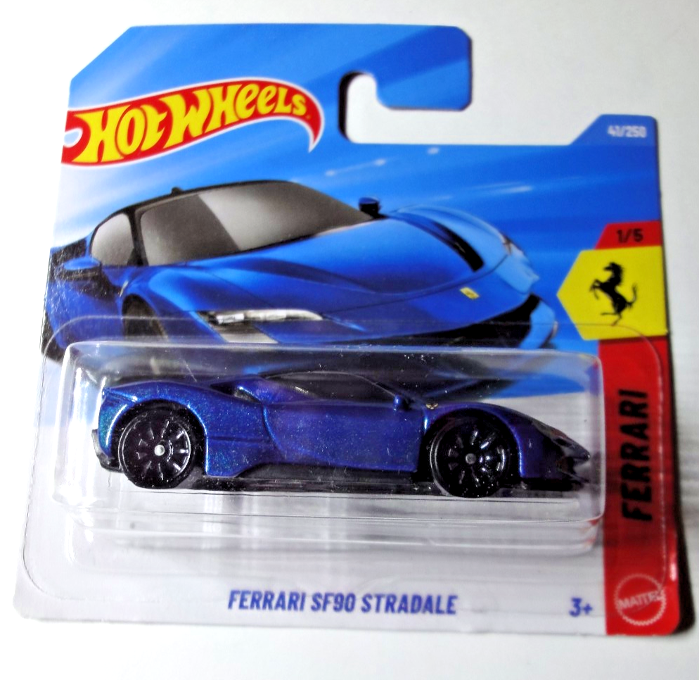 Hot Wheels - Ferrari SF90 Stradale - Blau - Ferrari 2026 - JJJ12 - NEU OVP