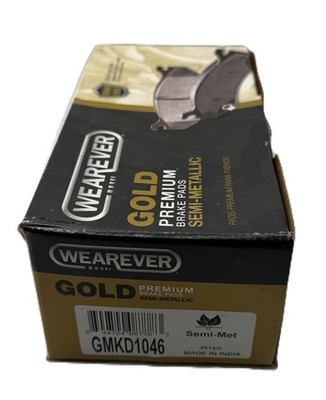 CARQUEST Wearever Gold Premium Semi-Metallic Brake Pads GMKD1046 4-Pad Set