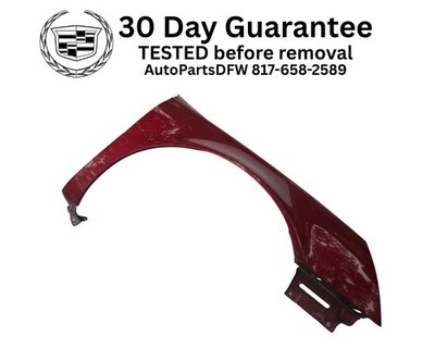 2006-2011 Cadillac DTS fender Red front right passenger side used oem