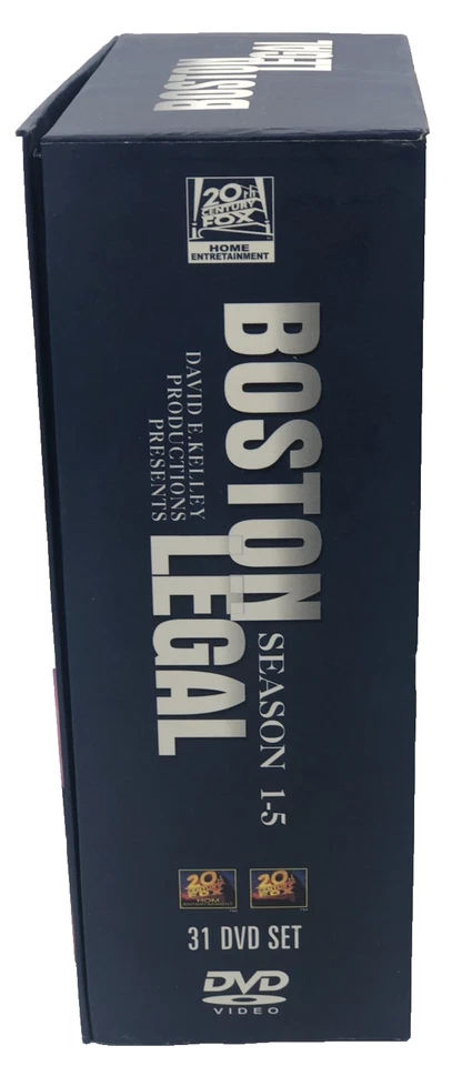 Boston Legal Seasons 1-5 DVD 31 Discs Box Set Pre-Owned VGC - Image 4 of 4
