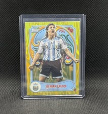 2023 Topps Argentina Fileteado HERNAN CRESPO Yellow Tango /150 Legends SP #42