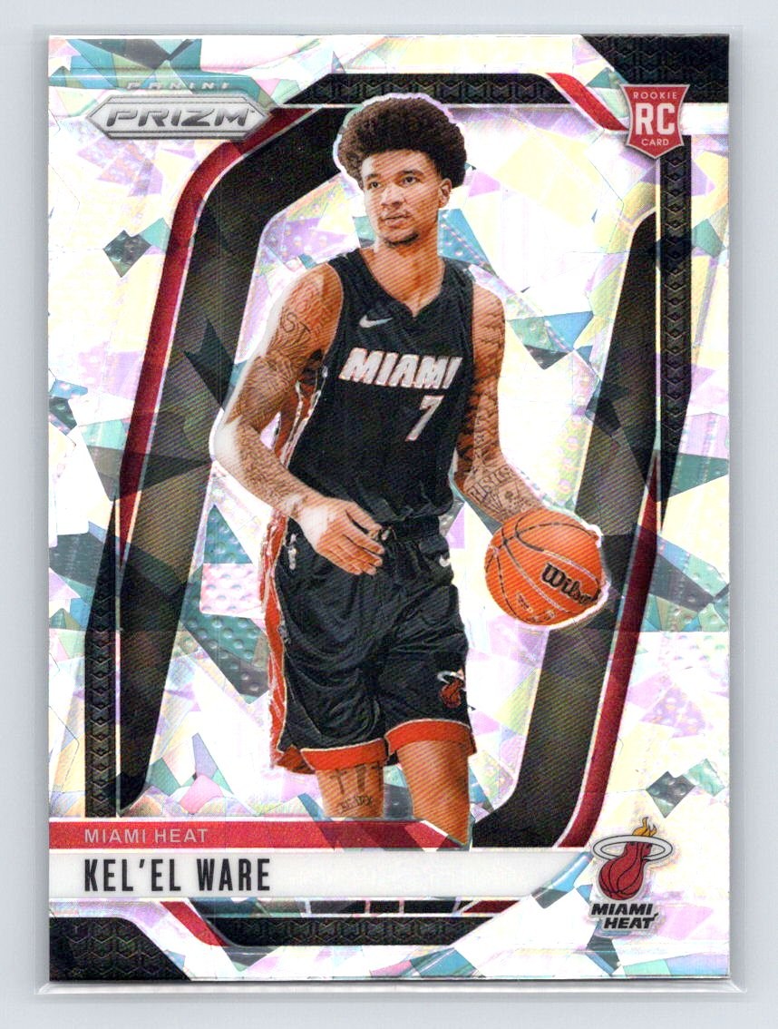 2024-25 Panini Prizm #248 Kel'el Ware Prizms Ice