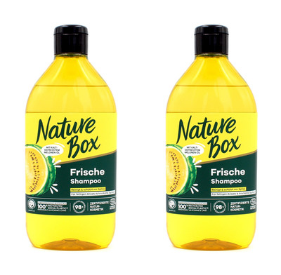 Nature Box Frische Shampoo mit Melonen-Öl , 2x385ml EAN4015100801293