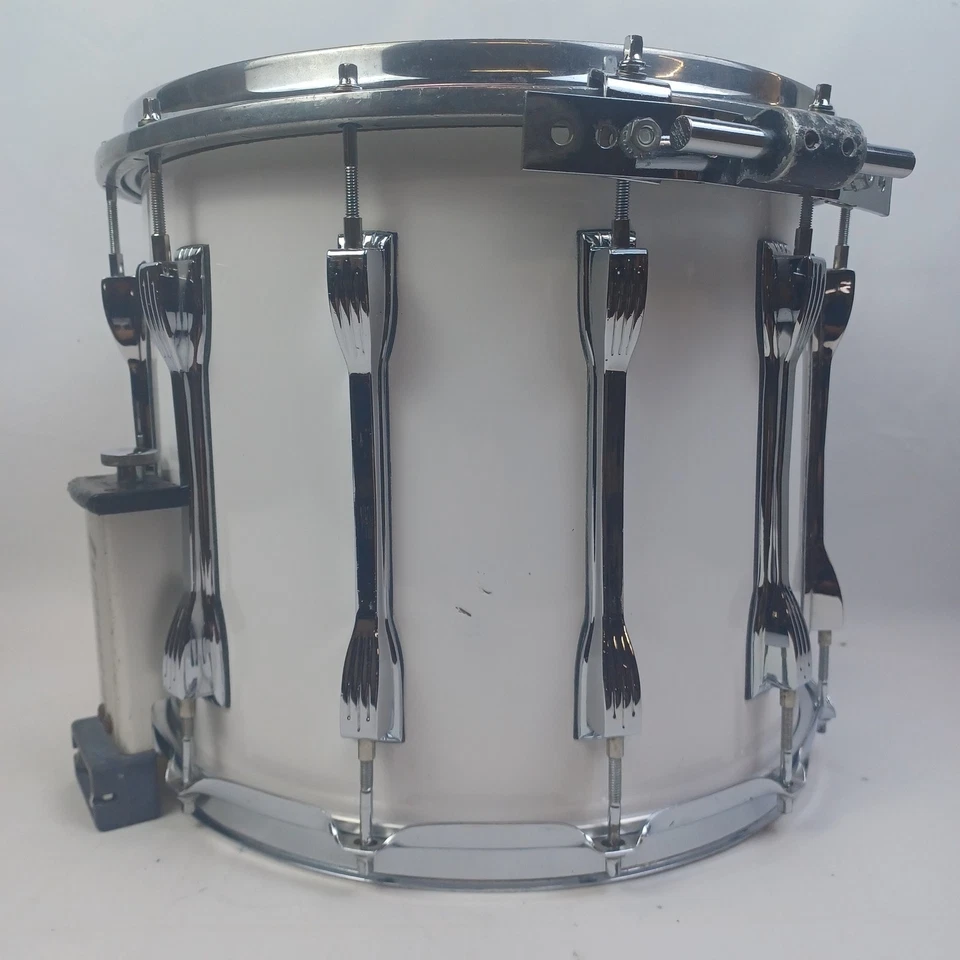 Ludwig 12x14"Marching Snare Drum 12Lug Vector LF-V924 Keystone Throw Monroe 90s - Image 4 of 4