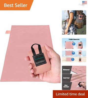 Versatile Outdoor Nylon Blanket for Picnics, Camping & Beach Days - 1-Person