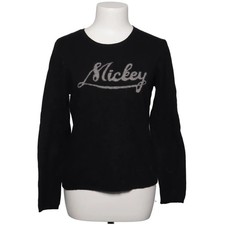 Donaldson, Strickpullover, Größe: L, Schwarz, Print, Damen #Aml