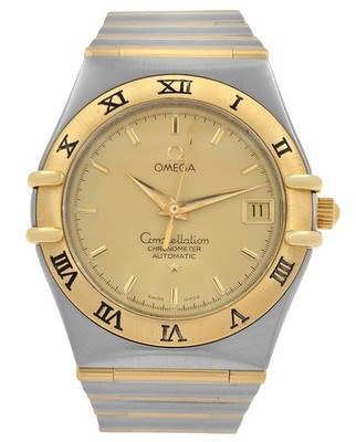 Vintage Omega Constellation Chronometer 1202.10 Full Bar Gold 35MM Automatic