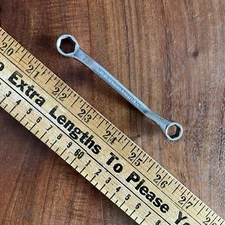 Blackhawk BW 1421 Offset Double Box End Wrench Made in the USA 7/16" X 3/8"