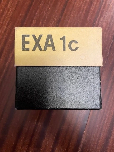 EXA 1c schwarz - analoge Spiegelreflexkamera; TESSAR CARL ZEISS JENA mit Tasche - Bild 2 von 4
