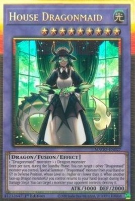 Yugioh - House Dragonmaid (Premium Gold Rare) (1st Edition) - MAGO-EN027 (P)