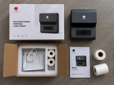 Phomemo M221 Bluetooth Portable Thermal Label Maker Printer Boxed With Labels