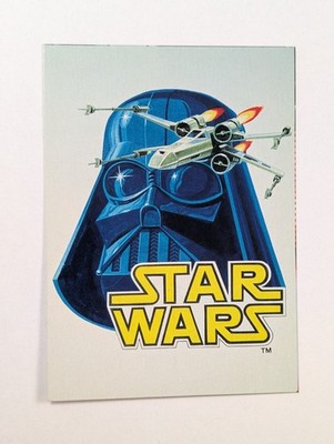 1977 Topps Yamakatsu Star Wars Japanese Vader Poster Standard