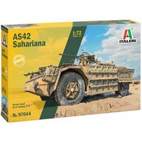 Modellauto As 42 Sahariana |Italeri|97044| 1:72 Modellpanzer Promo