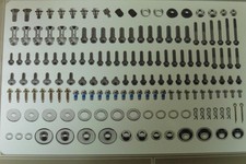 Produktbild - Schraubensatz Schraubenkit 160-teilig screw bolt Enduro Motocross passt an Ktm