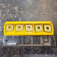 Qty 5 Kennametal CNMG 431 120404 CNMG431MN CNMG120404MN KC9110 Carbide Inserts