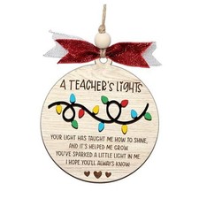 Teacher Christmas Ornaments   Best Merry for Teachers  Thoughtful Daycare B48