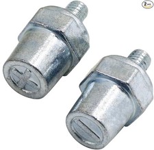 One Pair Zinc Alloy Battery Side Terminal Charging Posts Fit 8mm Positive