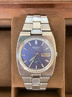 Vintage Seiko 7006-6000 | Automatic Watch | Purple Dial | Running [Read Desc.]