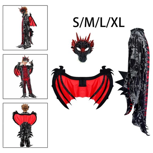 Rrlihjgu 112x60cm Aigles Perroquet Hibou Réaliste Cape Ailes Avec Masque,D'aile D'oiseau Pour Enfant,Masque Pour Les Yeux Et Ailes En Feutre, Pour Carnaval, Fête À Thème, Mascarade