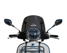 FACO VESPA GTS /​GTS Super 125/​300cc PARABREZZA NERO