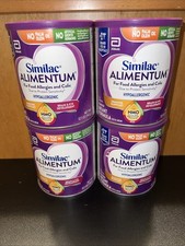 4 cans Similac Alimentum Hypoallergenic Infant Formula 12.1 oz - 6/2026