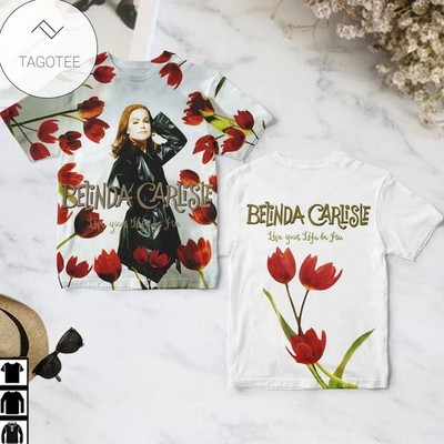 Belinda Carlisle Live Your Life Be Free Album Cover Style 2 AOP T-Shirt