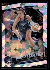 Bridget Carleton 2025 Panini Prizm WNBA Ice Prizm Card #88