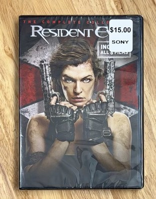 Resident Evil: the Complete Collection (DVD Set) Includes All 6 Films Brand New