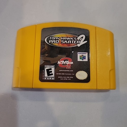 Tony Hawk's Pro Skater 2 N64 Nintendo 64 Complete CIB Good Condition! RARE! - Picture 3 of 10