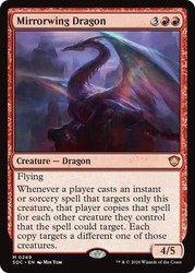 Mirrorwing Dragon #249 Commander: Secrets of Strixhaven