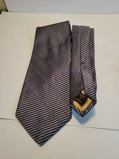 ROBERT TALBOTT Best Of Class Men's Dress Tie  Silk Nordstrom Blue Stripe