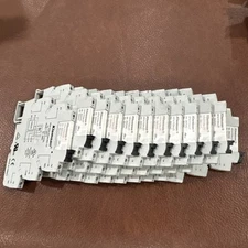 Lot of 12 Klemsan KPR-SCE-24VAC/DC-1C Relay DIN Rail 6A 250V HF41F/24-ZT Base