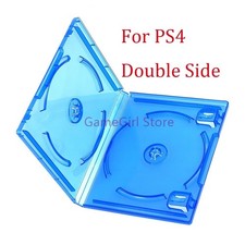 Blue Game Case Replacement for Sony PS4 PS5 Disc Box Protective Cover Storage 1x