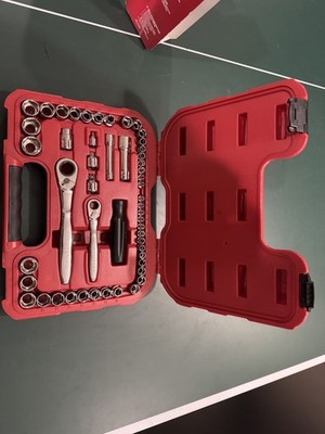 Craftsman 29309 Max Axess 51 PC Set Pass Through in Red Case for