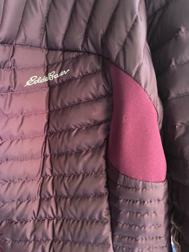 Eddie Bauer First Ascent Puffer Jacket 800 Stormdown Women Large - Picture 2 of 13
