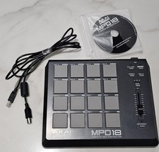 AKAI Professional MPD18 Compact Pad MIDI Home Pro Studio Controller