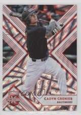 2018 Panini Elite Extra Edition Aspirations Red /150 Cadyn Grenier #36 hg6