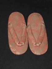 Vintage GETA Japanese Sandals Traditional Small Wood Shoes