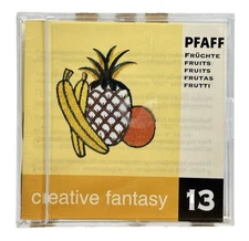 Pfaff Creative Fantasy #13 Fruit & Vegetables Embroidery Design Machine Card