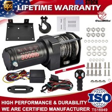 3000 Lb Atv Winch 12v Dc Electric Winch With Wireless Remote And Wired Switch Us 3000 Lb Atv Winch 12v Dc Electric Winch With Wireless Remote And Wired Switch Us
